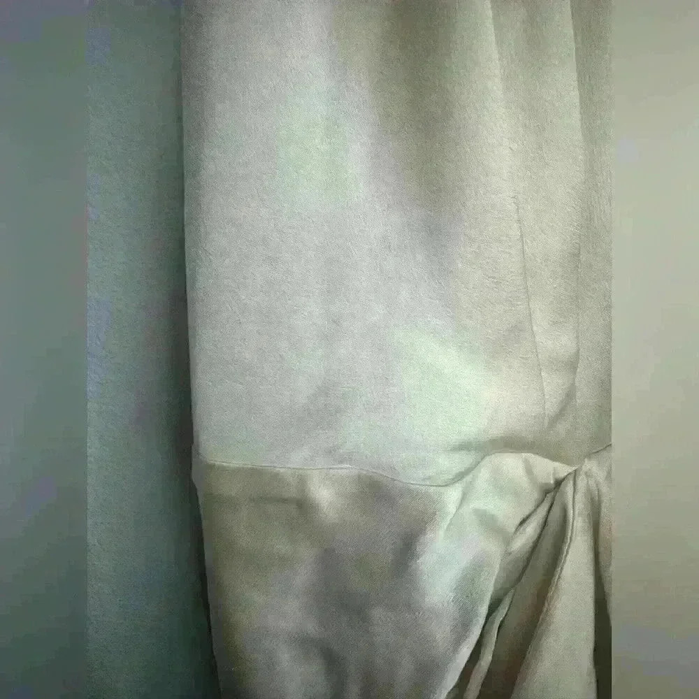 SIMKHAI Giana ruffled satin-crepe gown - Picture 6 of 8